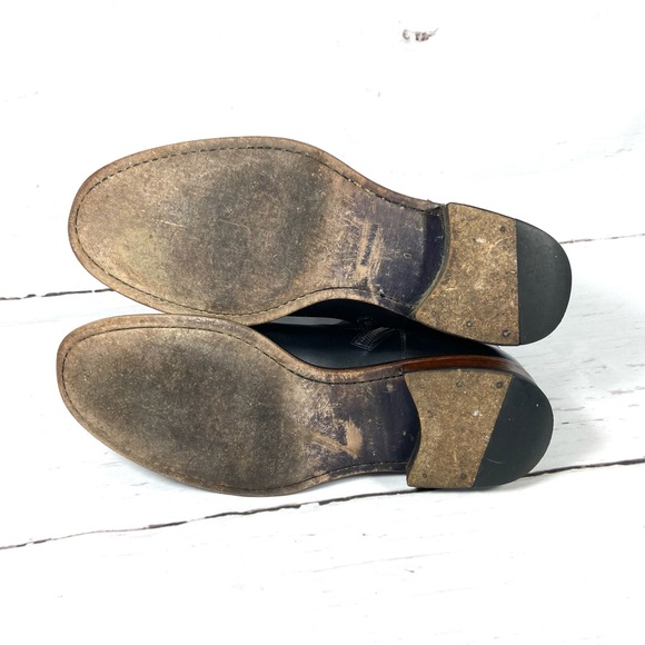 Magnanni Shoes Men’s 10M Black Chelsea Boots Leather Side Zip . - Picture 10 of 11